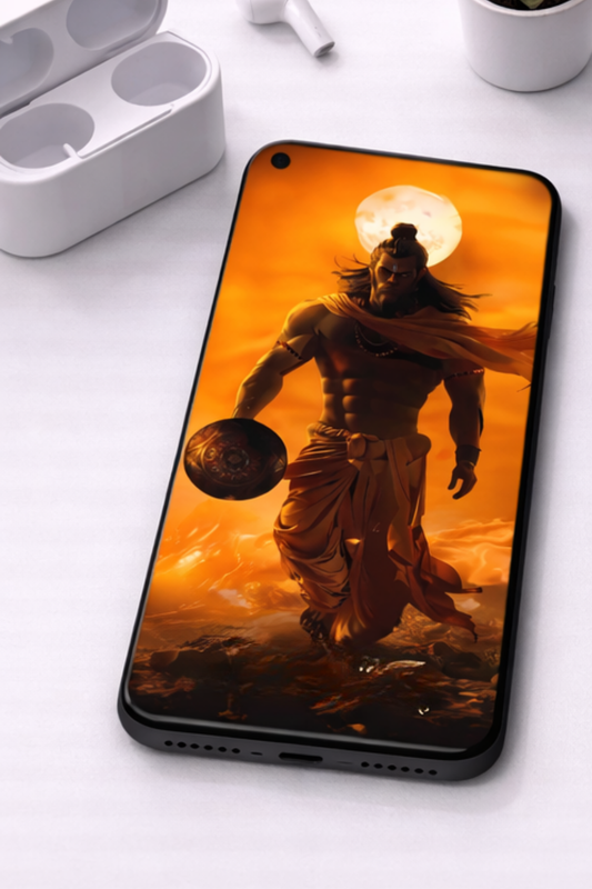 The Pavanputra Hanuman Fierce Mobile Skin | Premium UV Print | Matte Finish