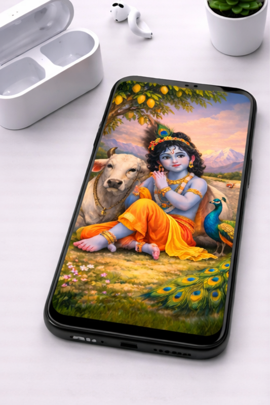 The Bal Krishna Mobile Skin | Premium UV Print | Matte Finish