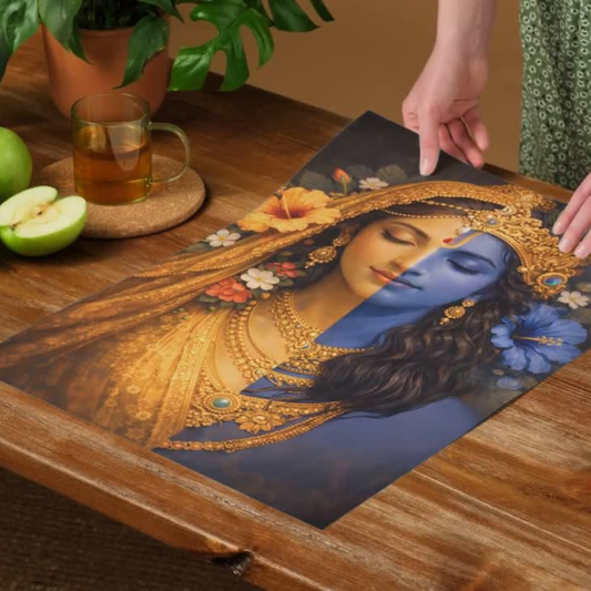 The Radha Krishna Poster | 8K | Premium Glossy