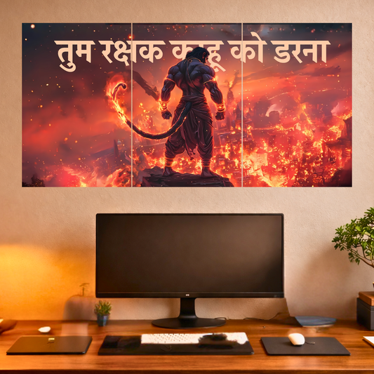 The 'LEGENDS' Set of 6 Epic Warrior and Motivational 3 Panel Split Posters Combo | 8K | Premium Glossy