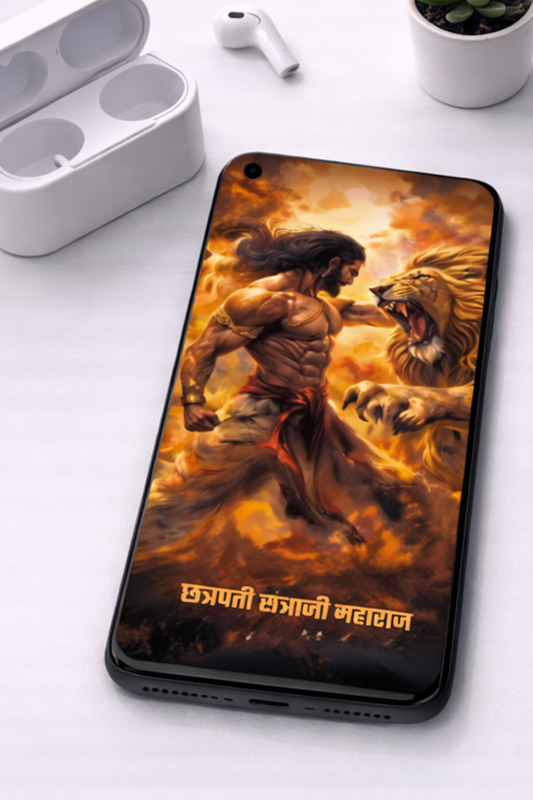 The Chatrapati Sambhaji Maharaj Mobile Skin | Premium UV Print | Matte Finish