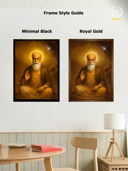 The Guru Nanak Ji Wall Frame | Premium Quality