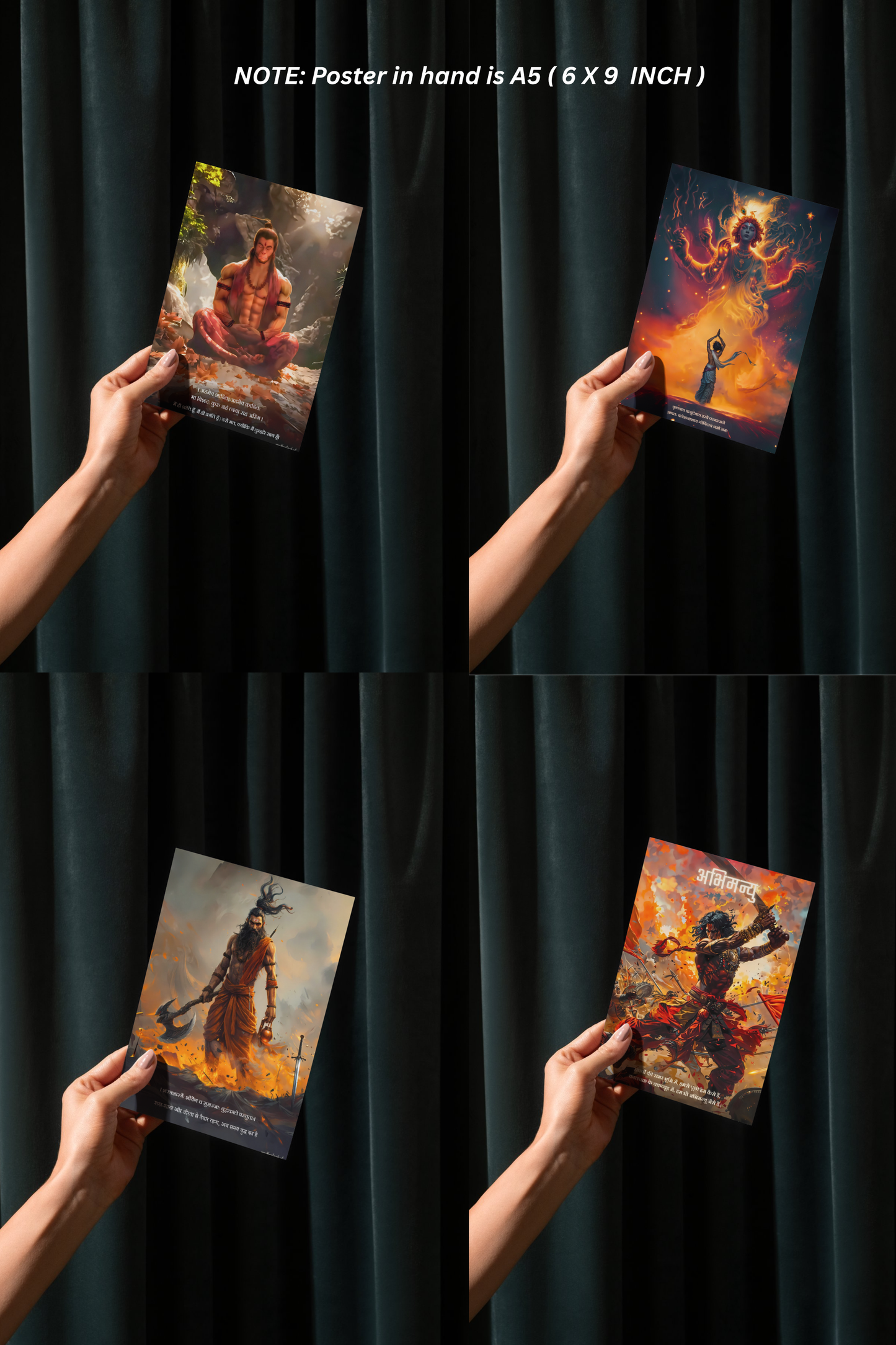 The 'BLOODLINE' 12 Small Posters Combo + Free Wall Friendly Glue Dots + 2 Surprise Sticker