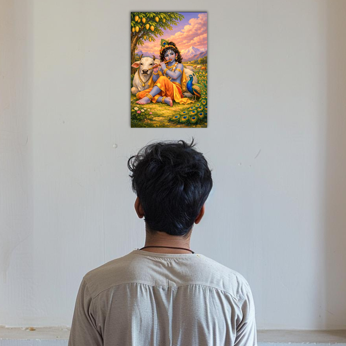 Lord Krishna Wall Poster – Bal Classic, view 5 | Bharatvarsh Arts