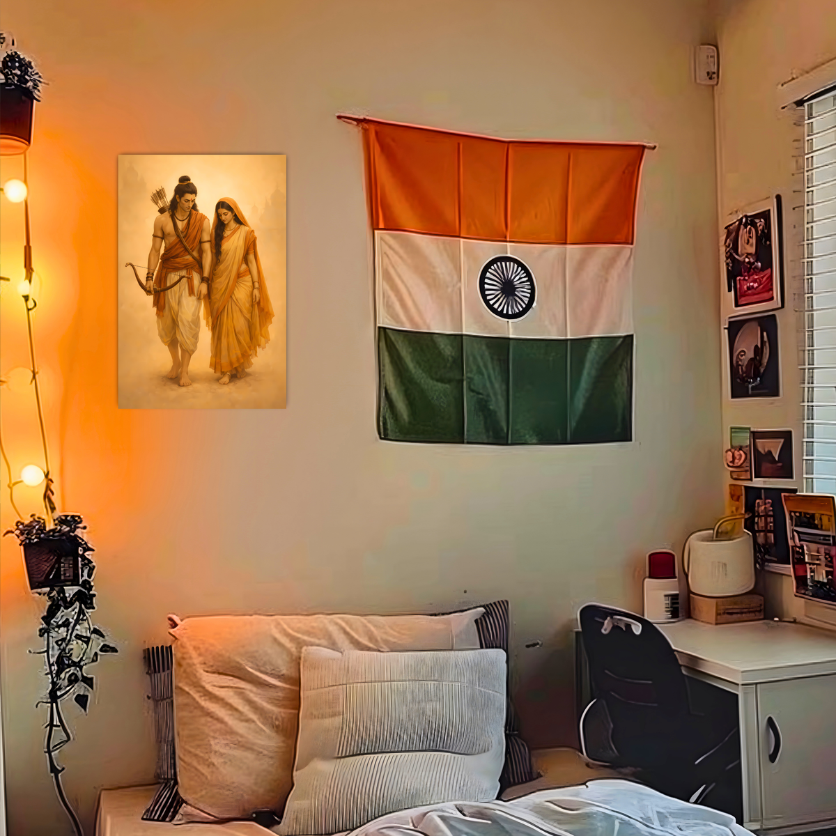 Ram Sita Wall Poster – Vanvas, view 6 | Bharatvarsh Arts