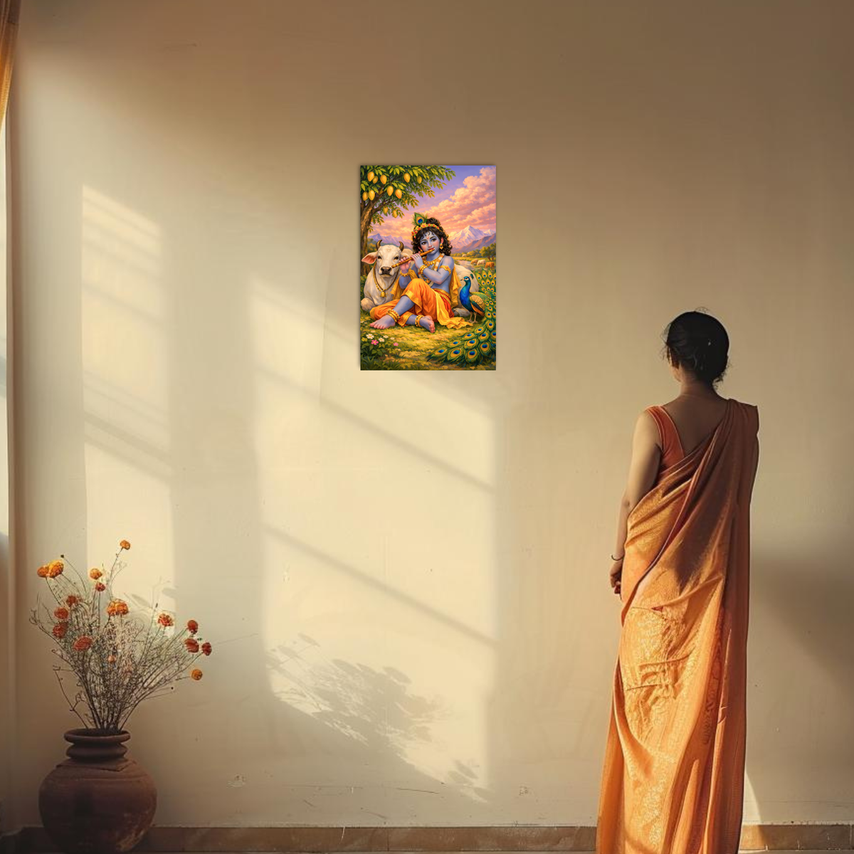 Lord Krishna Wall Poster – Bal Classic, view 9 | Bharatvarsh Arts