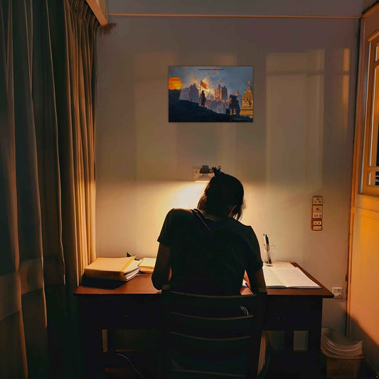 The 'अयोध्याधिश' King of Ayodhya Shree Ram Poster | 8K | Premium Glossy - Bharatvarsh Arts--Wall Poster Sets - Buy Indian Spiritual, Mythology, Gods, Warrior Wall Art - For Living Room, Decor