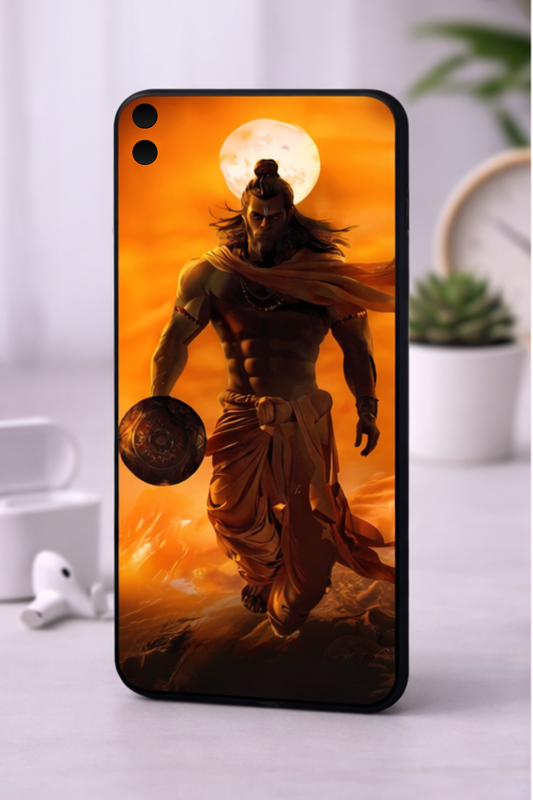 The Pavanputra Hanuman Fierce Mobile Skin | Premium UV Print | Matte Finish