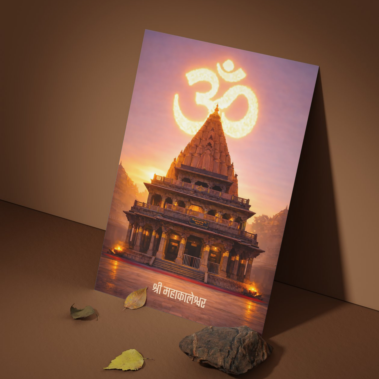 The 'श्री महाकालेश्वर' Ujjain Mahakaleshwar Shiv Temple Wall Poster | 8K | Premium Glossy