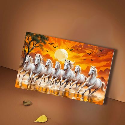 The 7 Horses Poster | 8K | Premium Glossy