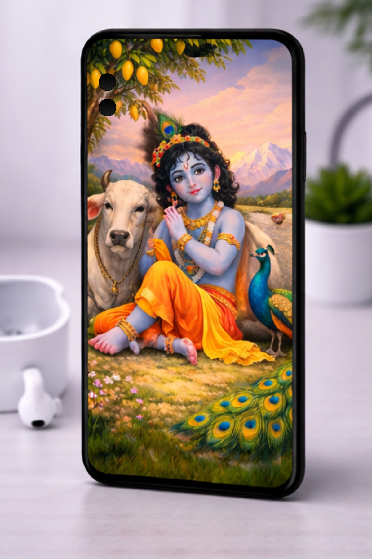 The Bal Krishna Mobile Skin | Premium UV Print | Matte Finish