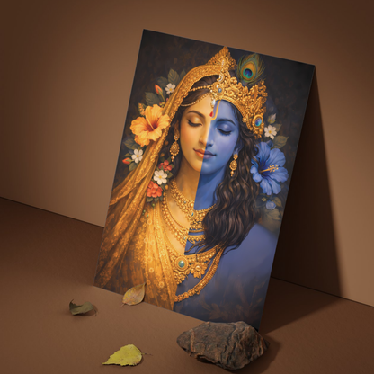 The Radha Krishna Poster | 8K | Premium Glossy