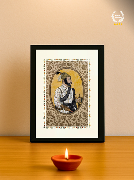 The Historic Chatrapati Shivaji Maharaj Wall Frame | Premium Quality