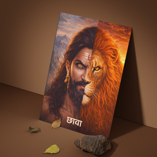 The 'छावा' Chatrapati Sambhaji Maharaj Wall Poster | 8K | Premium Glossy