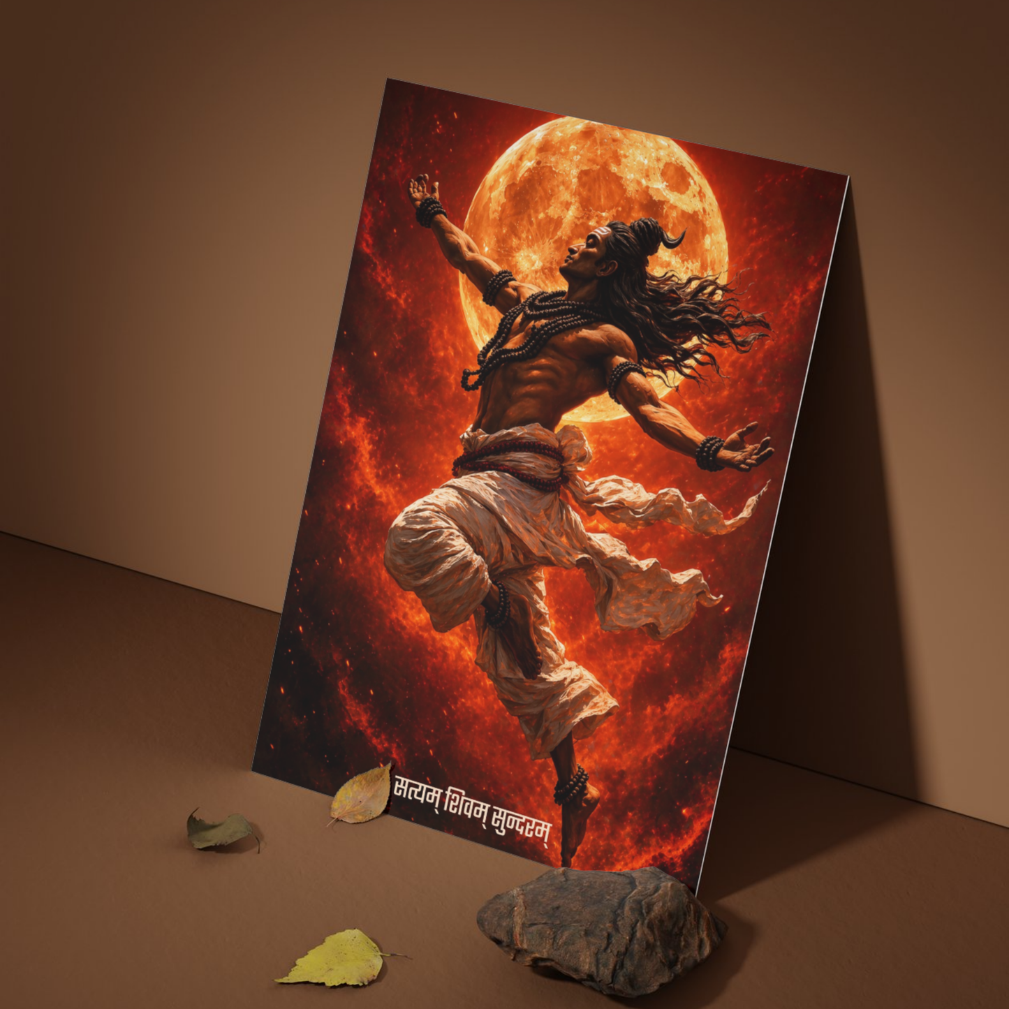 The 'सत्यम् शिवम् सुन्दरम्' Lord Shiva Poster | 8K | Premium Glossy