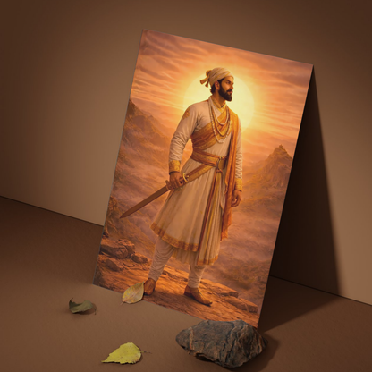 The Chatrapati Shivaji Maharaj Poster | 8K | Premium Glossy