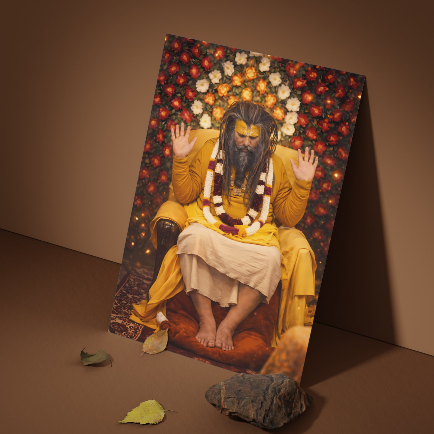 The Shree Premanand Maharaj Poster | 8K | Premium Glossy