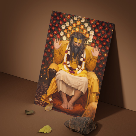 The Shree Premanand Maharaj Poster | 8K | Premium Glossy