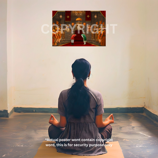 The 'राज्याभिषेक' Chatrapati Shivaji Maharaj Rajyabhishek Exclusive Poster | 8K | Premium Glossy