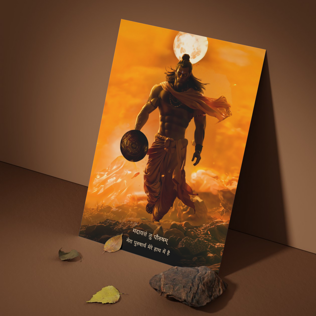 The Ramayan Combo | Pack of 6 Posters + Free Fevicol EasyStick Kit + 1 Surprise Laptop Stickers | Size : 1 x 1.5 ft - Bharatvarsh Arts--Wall Poster Sets - Buy Indian Spiritual, Mythology, Gods, Warrior Wall Art - For Living Room, Decor