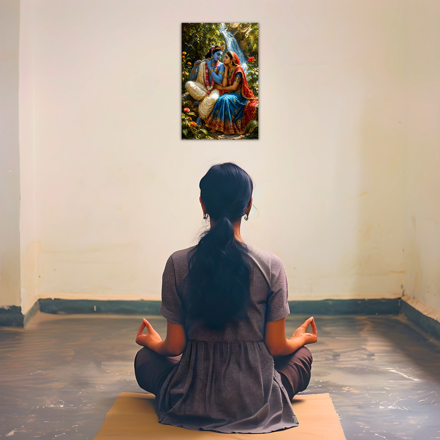 The Radha Krishna Beautiful Poster | 8K | Premium Glossy