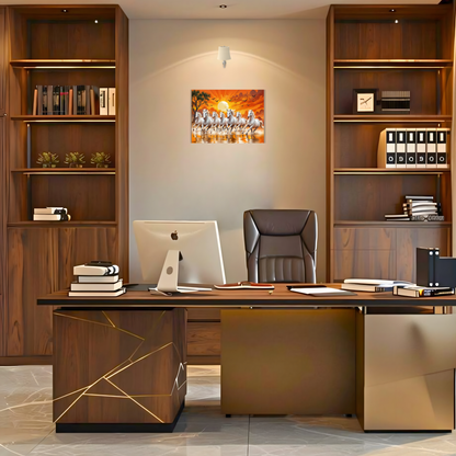 The 7 Horses Poster | 8K | Premium Glossy