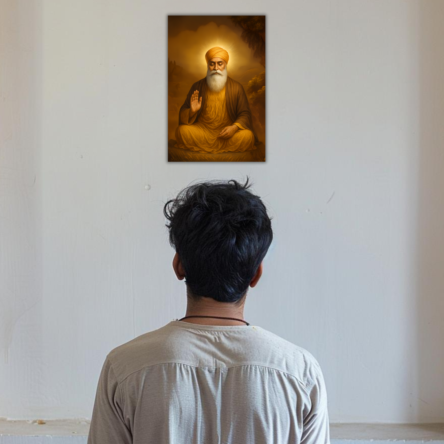 The Guru Nanak Ji Wall Poster | 8K | Premium Glossy