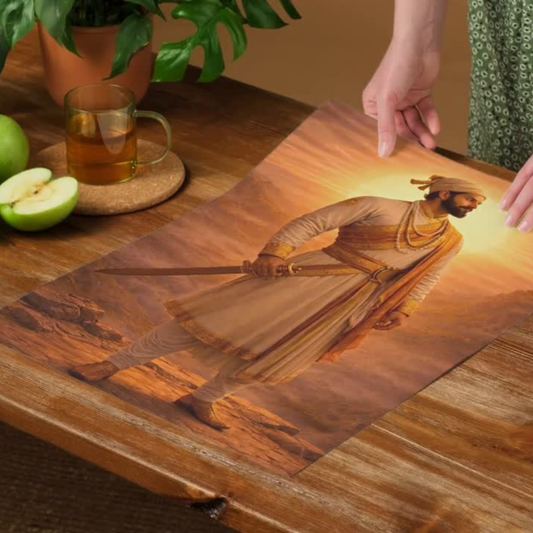 The Chatrapati Shivaji Maharaj Poster | 8K | Premium Glossy