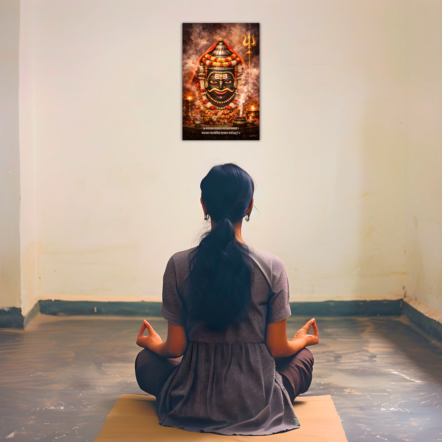 The 'ॐ महाकाल महाकाय' Ujjain Mahakal Poster | 8K | Premium Glossy