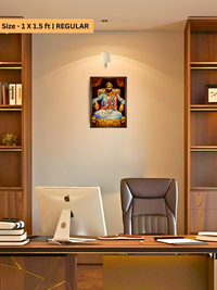 The King Chatrapati Shivaji Maharaj Wall Frame | Premium Quality - Bharatvarsh Arts--Wall Poster Sets - Buy Indian Spiritual, Mythology, Gods, Warrior Wall Art - For Living Room, Decor