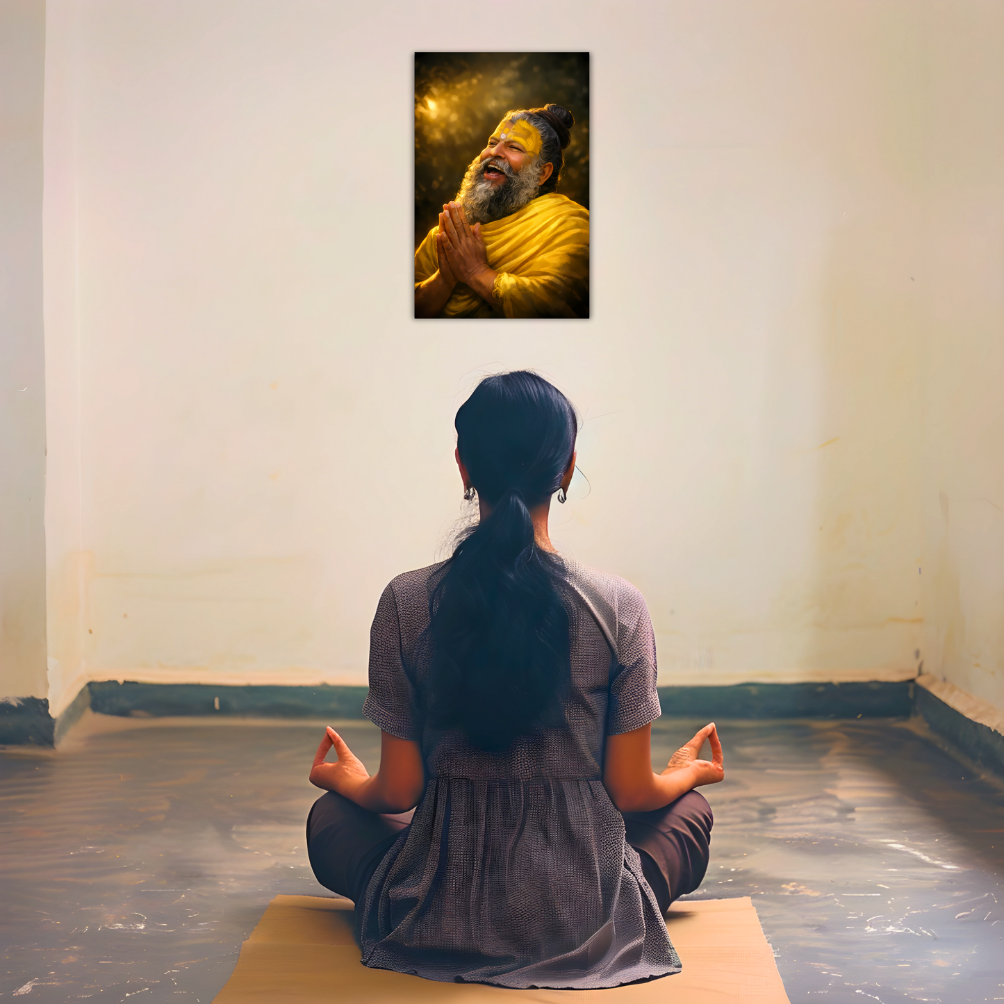The Premanand Maharaj Poster | 8K | Premium Glossy