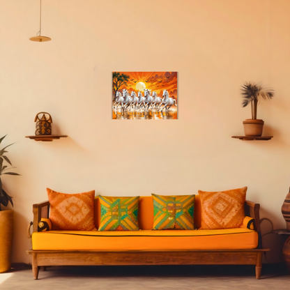 The 7 Horses Poster | 8K | Premium Glossy