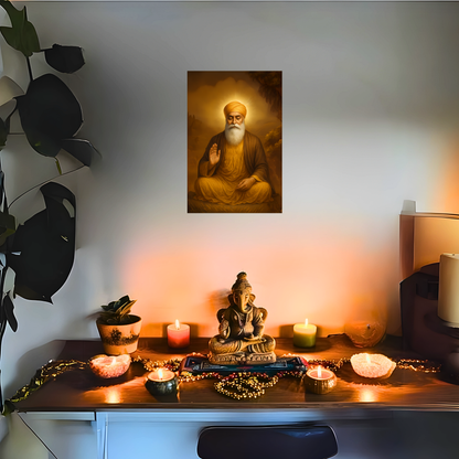 The Guru Nanak Ji Wall Poster | 8K | Premium Glossy