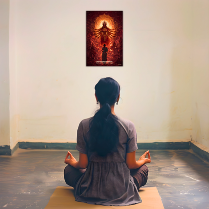 The "अयि गिरिनंदिनि" Durga Mata Poster | 8K | Premium Glossy