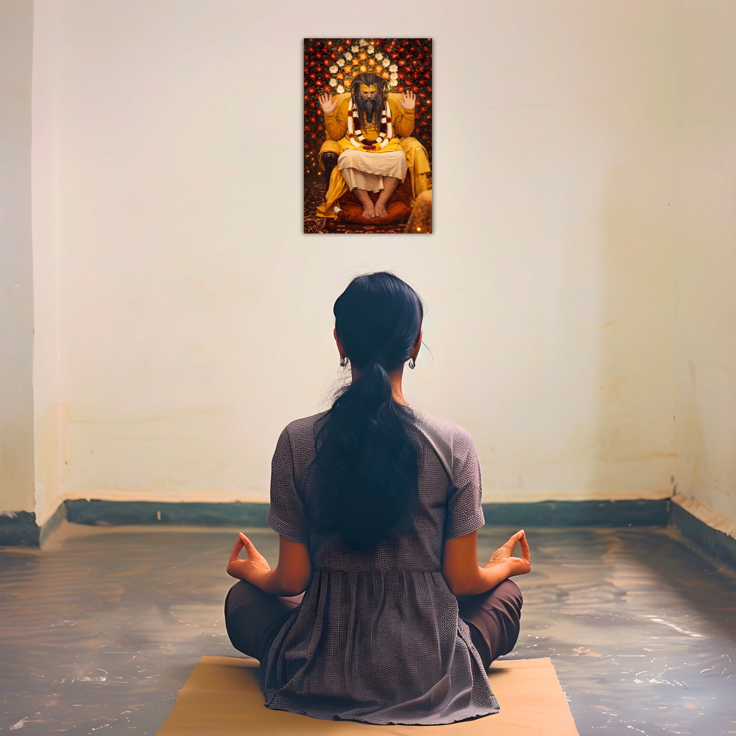 The Shree Premanand Maharaj Poster | 8K | Premium Glossy