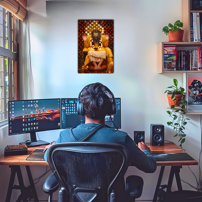 The Shree Premanand Maharaj Poster | 8K | Premium Glossy