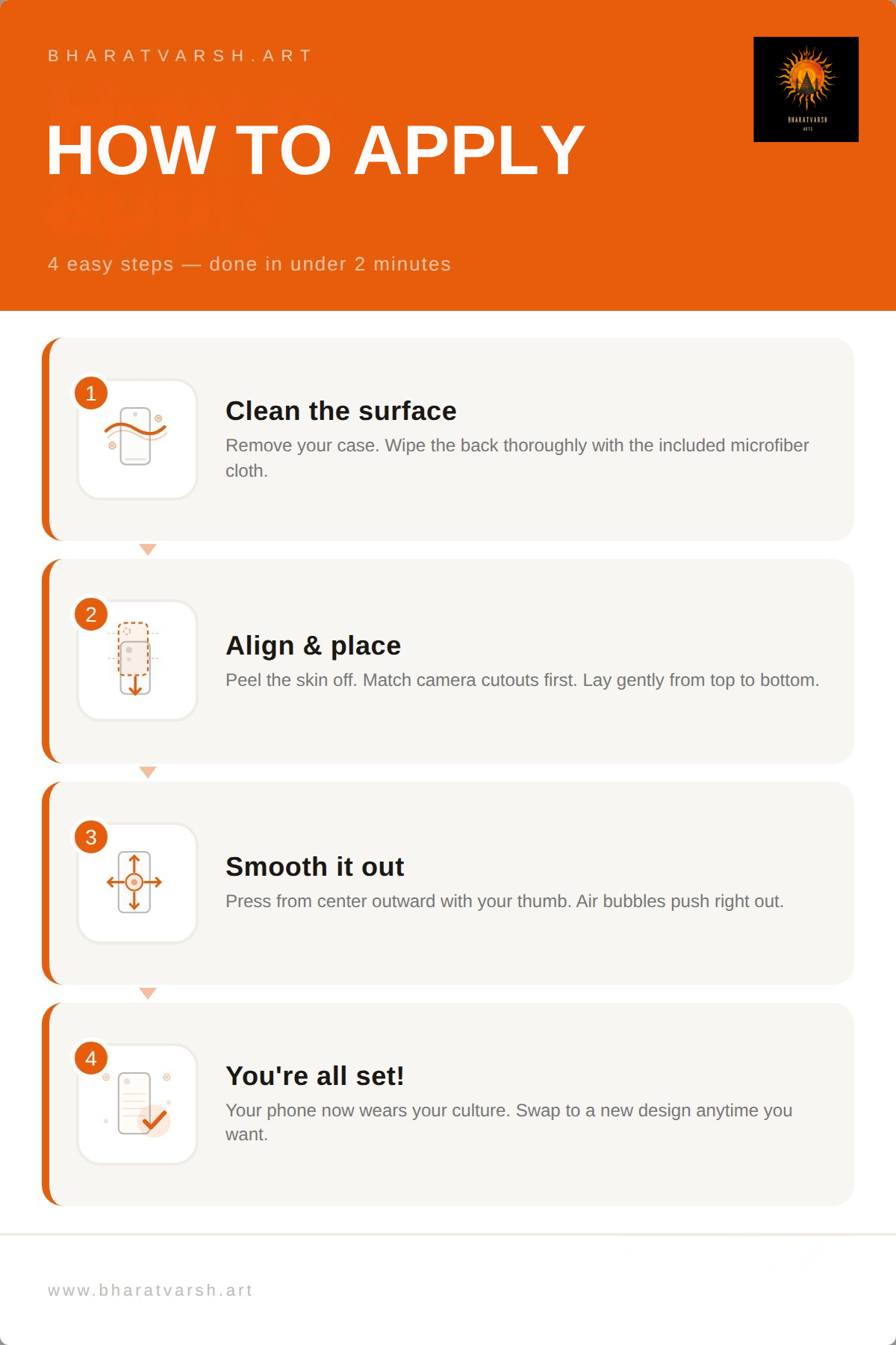 The "कृष्णाय वासुदेवाय हरये परमात्मने" Krishna Skin | Premium UV Print | Matte Finish