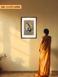 The Historic Chatrapati Shivaji Maharaj Wall Frame | Premium Quality - Bharatvarsh Arts--Wall Poster Sets - Buy Indian Spiritual, Mythology, Gods, Warrior Wall Art - For Living Room, Decor