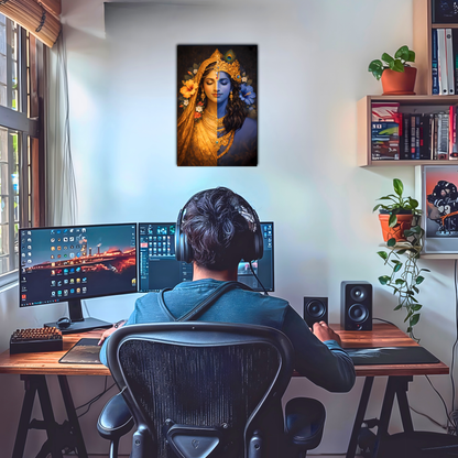 The Radha Krishna Poster | 8K | Premium Glossy