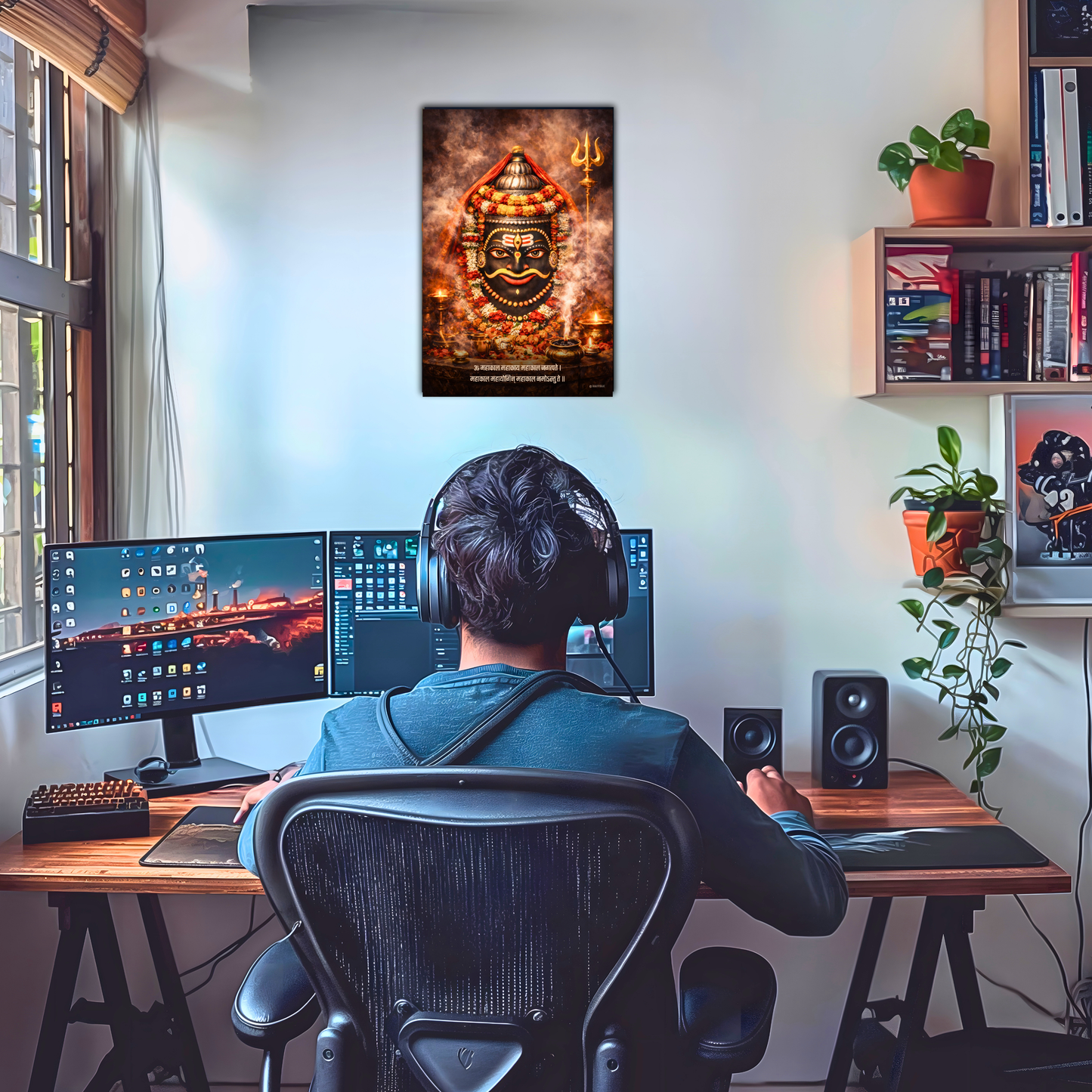 The 'ॐ महाकाल महाकाय' Ujjain Mahakal Poster | 8K | Premium Glossy