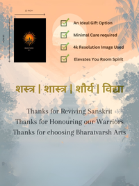 The Bharatvarsh Inner Peace Combo | 6 Premium Posters + Free Fevicol EasyStick Kit + 1 Surprise Sticker | Size : 1 x 1.5 ft