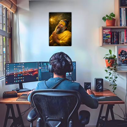The Premanand Maharaj Poster | 8K | Premium Glossy