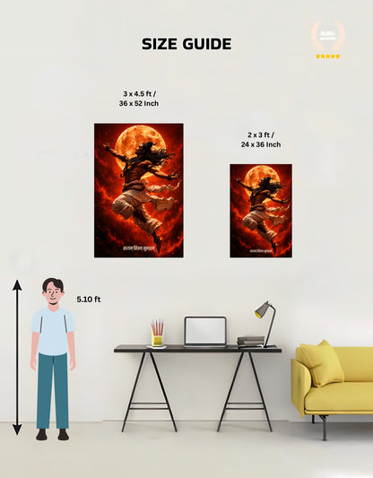 The 'सत्यम् शिवम् सुन्दरम्' Lord Shiva Premium Large Poster | 8K | Premium Glossy