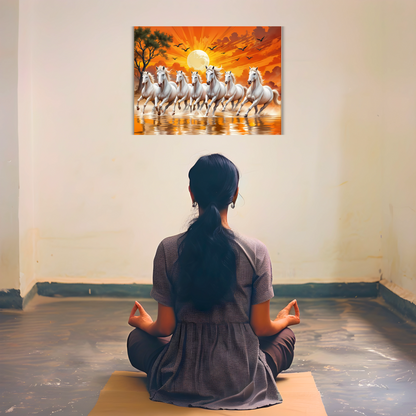 The 7 Horses Poster | 8K | Premium Glossy