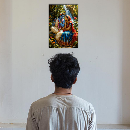 The Radha Krishna Beautiful Poster | 8K | Premium Glossy