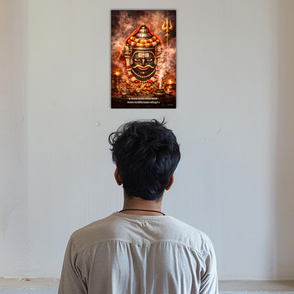 The 'ॐ महाकाल महाकाय' Ujjain Mahakal Poster | 8K | Premium Glossy