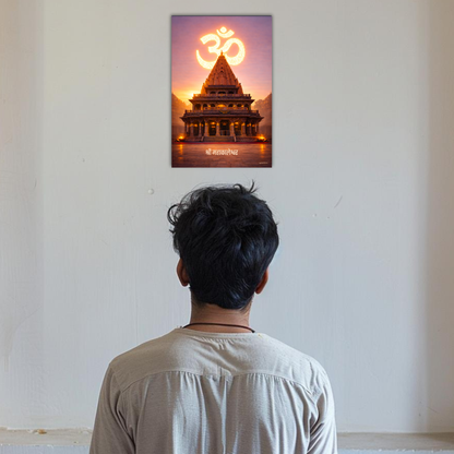 The 'श्री महाकालेश्वर' Ujjain Mahakaleshwar Shiv Temple Wall Poster | 8K | Premium Glossy