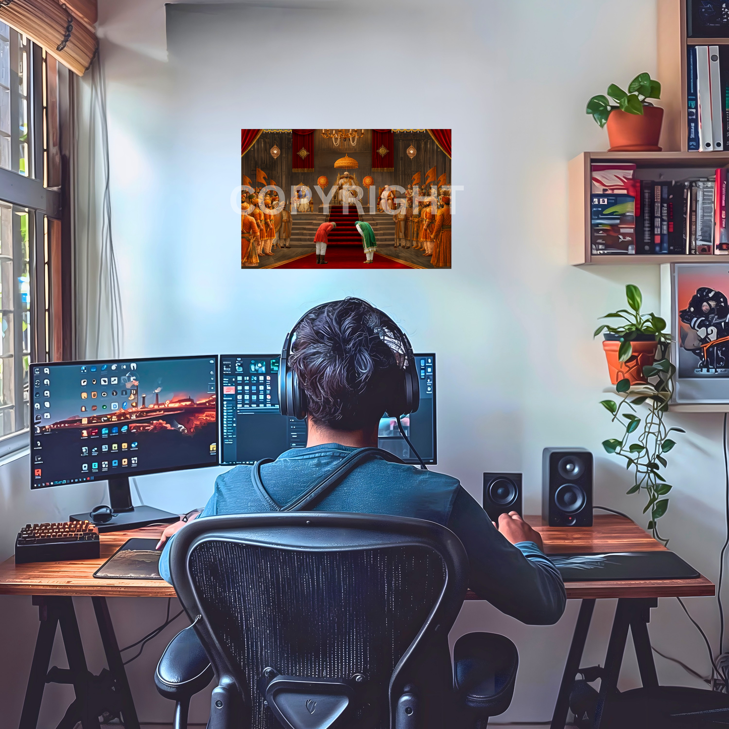 The 'राज्याभिषेक' Chatrapati Shivaji Maharaj Rajyabhishek Exclusive Poster | 8K | Premium Glossy