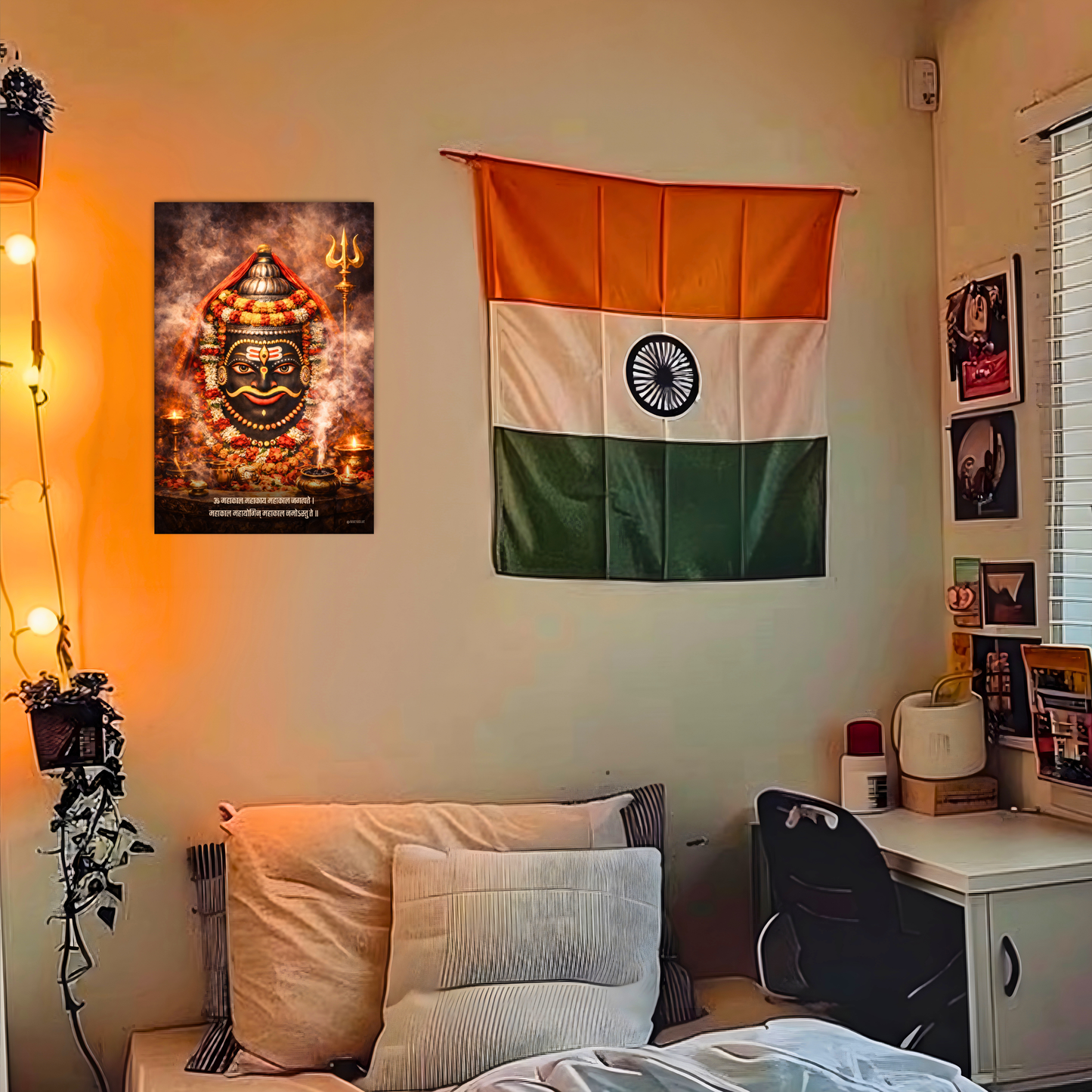 The 'ॐ महाकाल महाकाय' Ujjain Mahakal Poster | 8K | Premium Glossy