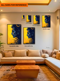 The Shiva "शिव सदा सहायते" Wall Frame | Premium Quality - Bharatvarsh Arts--Wall Poster Sets - Buy Indian Spiritual, Mythology, Gods, Warrior Wall Art - For Living Room, Decor